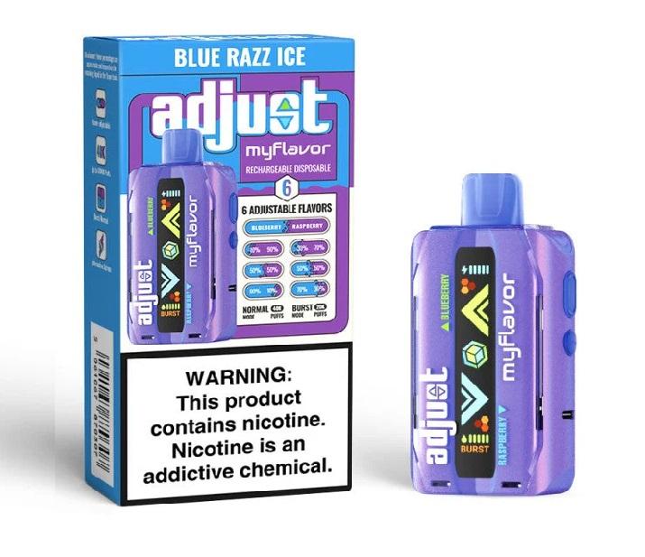 ADJUST 40K BLUE RAZZ ICE