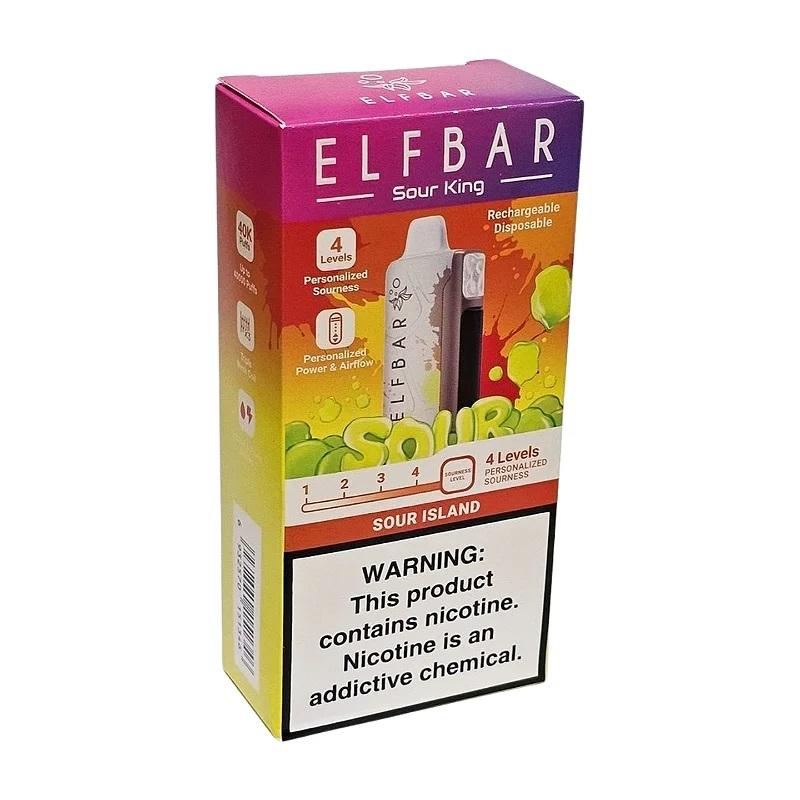 ELFBAR 40K SOUR KING ISLAND