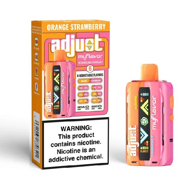 ADJUST 40K ORANGE STRAWBERRY