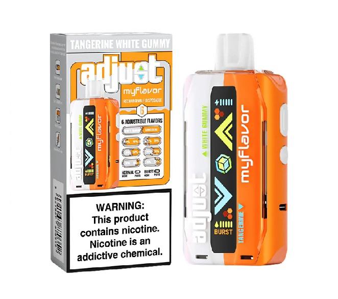 ADJUST 40K BLUE TANGERINE WHITE GUMMY