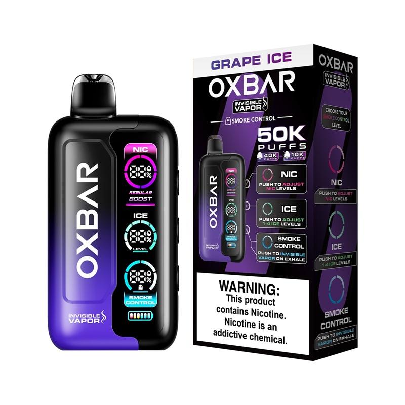 OXBAR 50K INVIS VAPOR 3IN1 GRAPE ICE