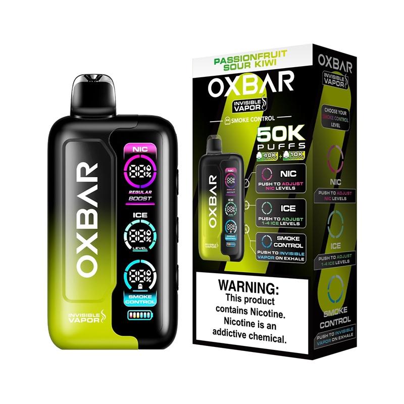 OXBAR 50K INVIS VAPOR 3IN1 PASSIONFRUIT SOUR KIWI