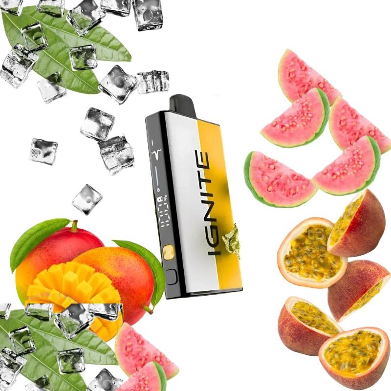 POD IGNITE V-MIX MANGO ICE+PASSION FRUIT GUAVA