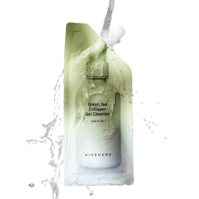 HIDEHERE GREEN TEA COLLAGEN GEL CLEANSER 25ML